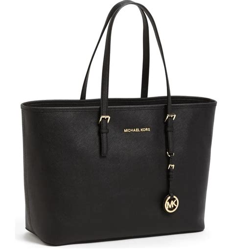 michael kors leather shoulder bag tote|michael kors saffiano tote large.